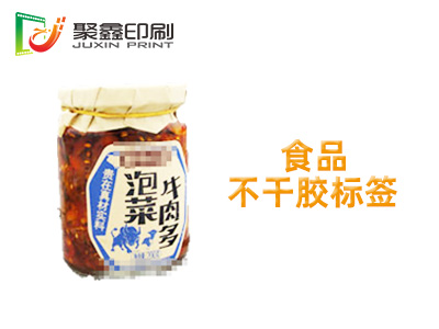 食品不干膠標(biāo)簽印刷，調(diào)味料不干膠標(biāo)簽印刷，食物不干膠標(biāo)簽印刷